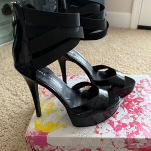 Chinese Laundry Sz 10M Mercy Leather & Gore Heel